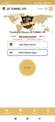 JO TUNNEL VIP android App screenshot 0